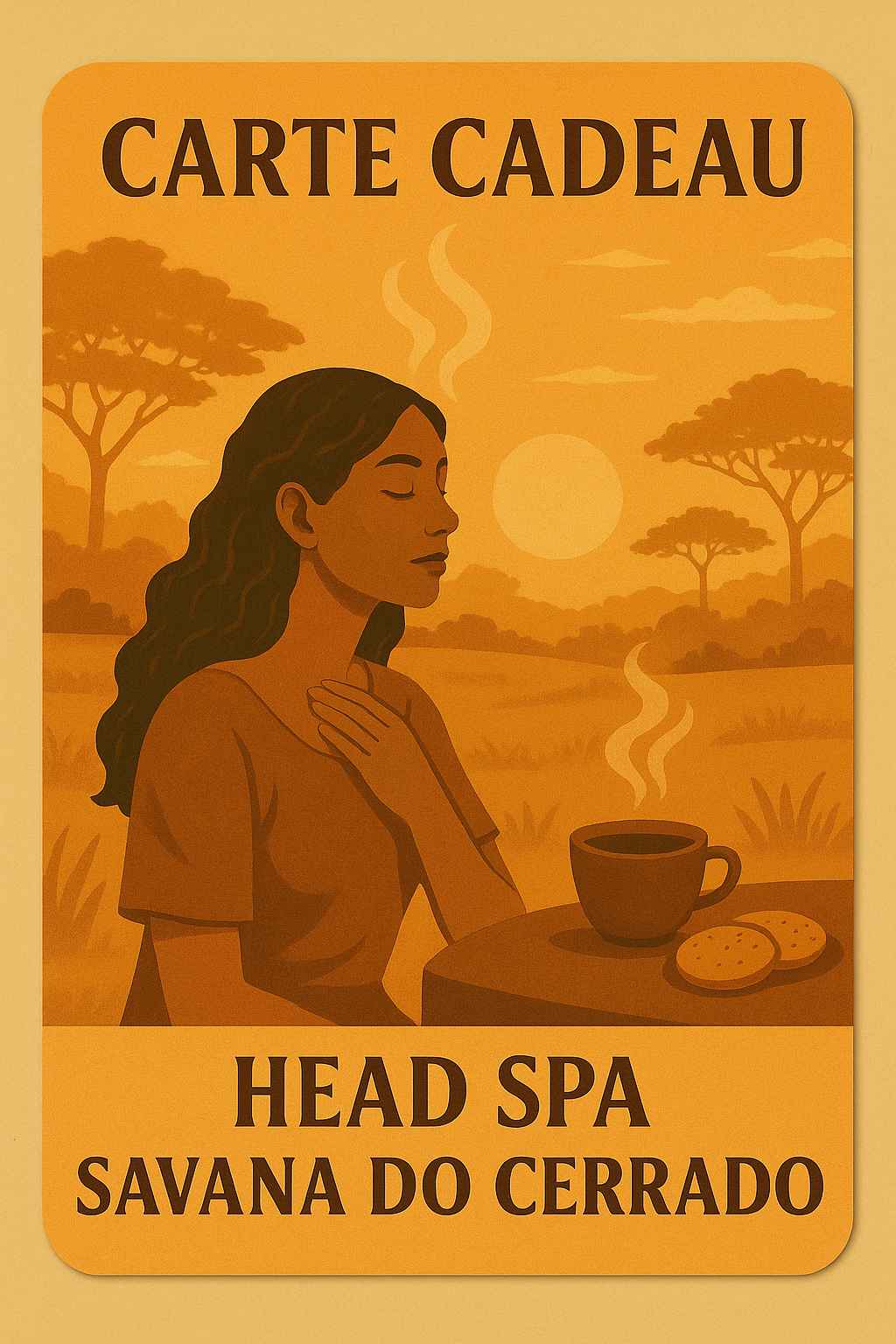 Carte cadeau Head spa SAVANA DO CERRADO