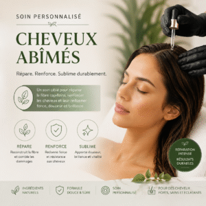Soin Personnalisé cheveux abîmé